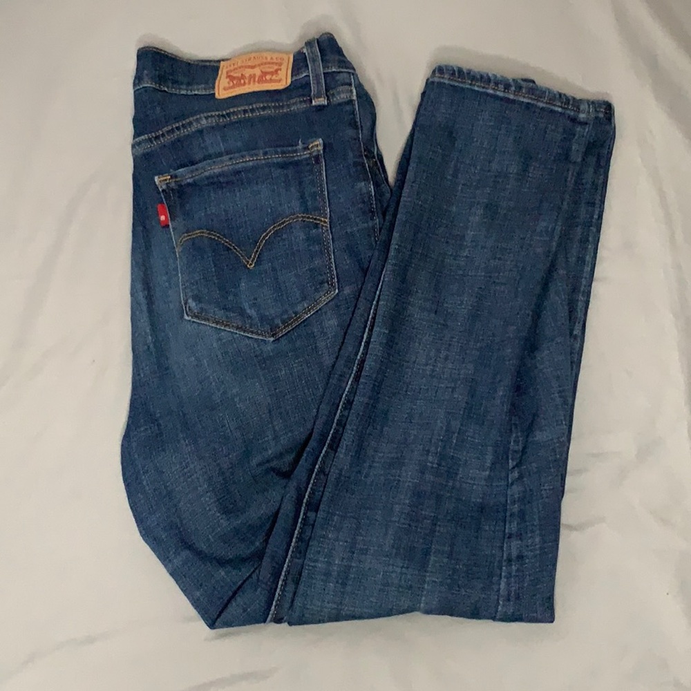 Levi’s 724 high rise straight jeans